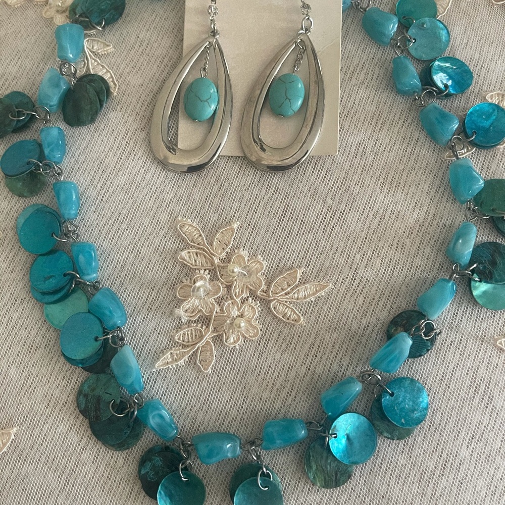 Turquoise Jewlery set